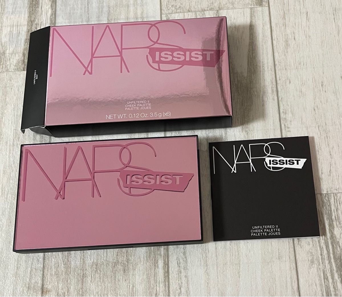 NARS ナーズ ナーズイスト アンフィルタード チークパレットII 8337 未使用　チーク　フェイスカラー