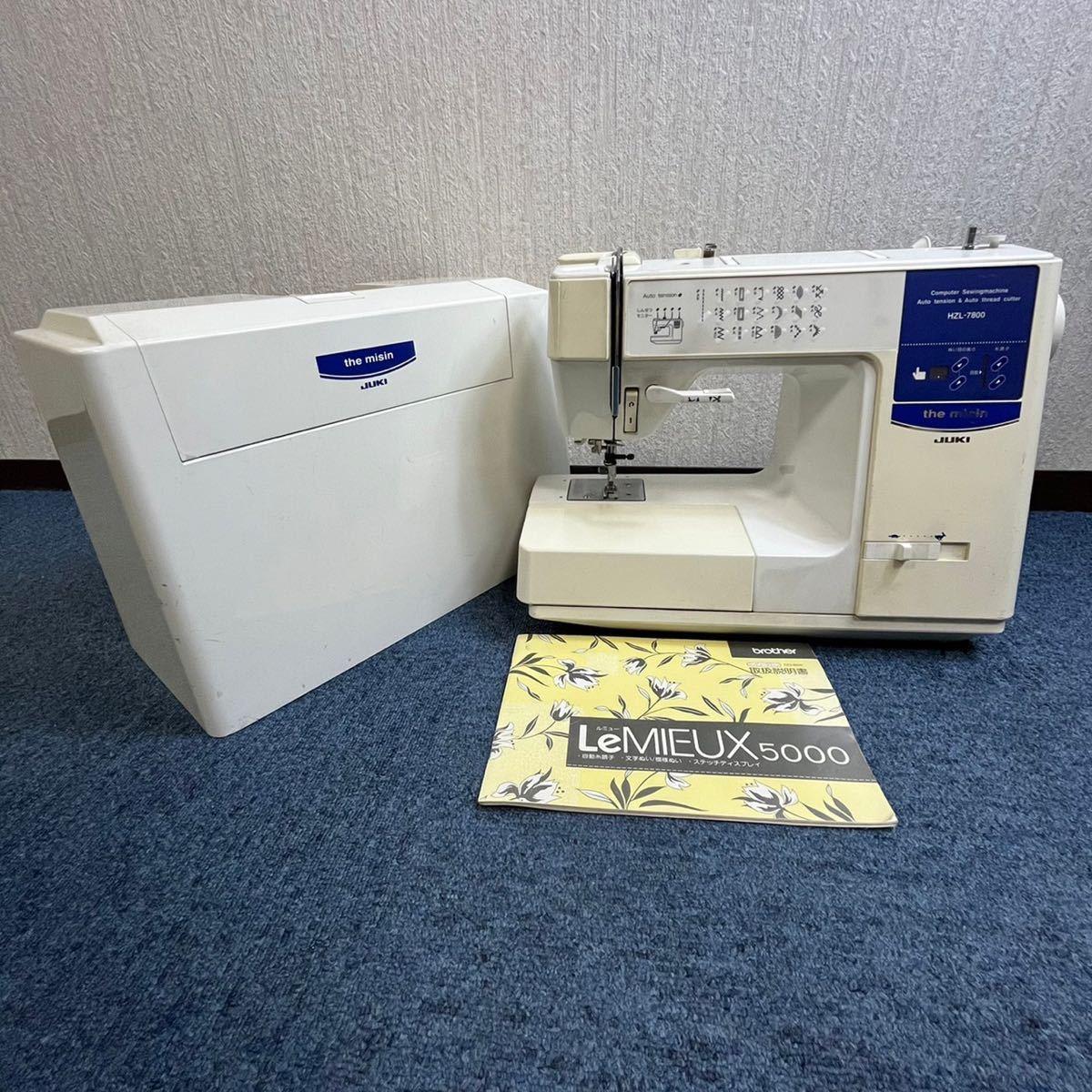 ヤフオク! - 1円スタート 【通電OK】 JUKI ジューキ HZL-780...