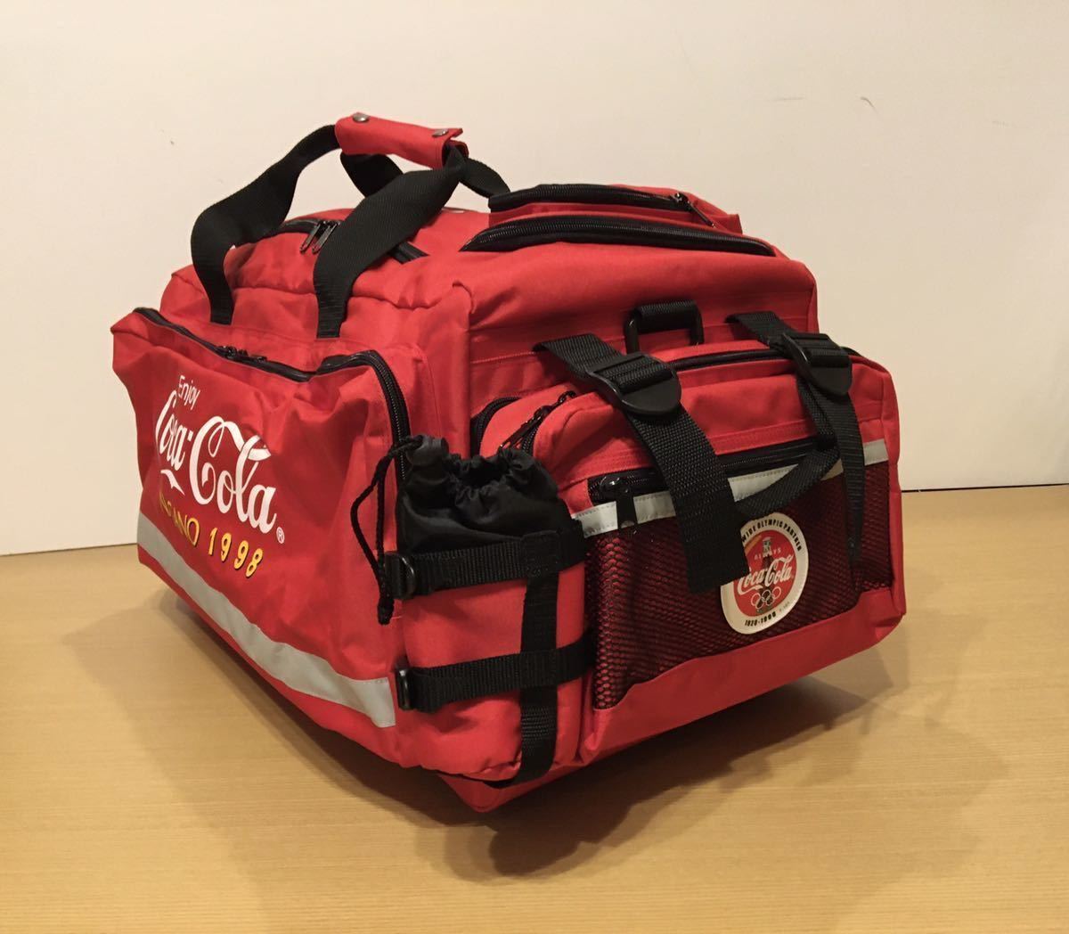 90s コカコーラ 1998 長野オリンピック キャリーバッグ ボストン 90s コカコーラ 1998 長野オリンピック キャリーバッグ ボストン
