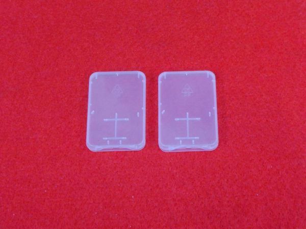 【送料無料】 2個セット 新品未使用バルク品 microSD ＋ SDカードケース（各1枚収納） （小物）の画像1