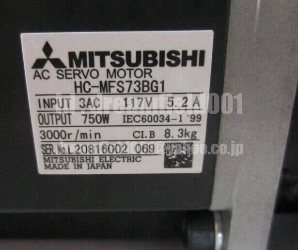 新品　三菱　サーボモーター　HC-MFS73BG1