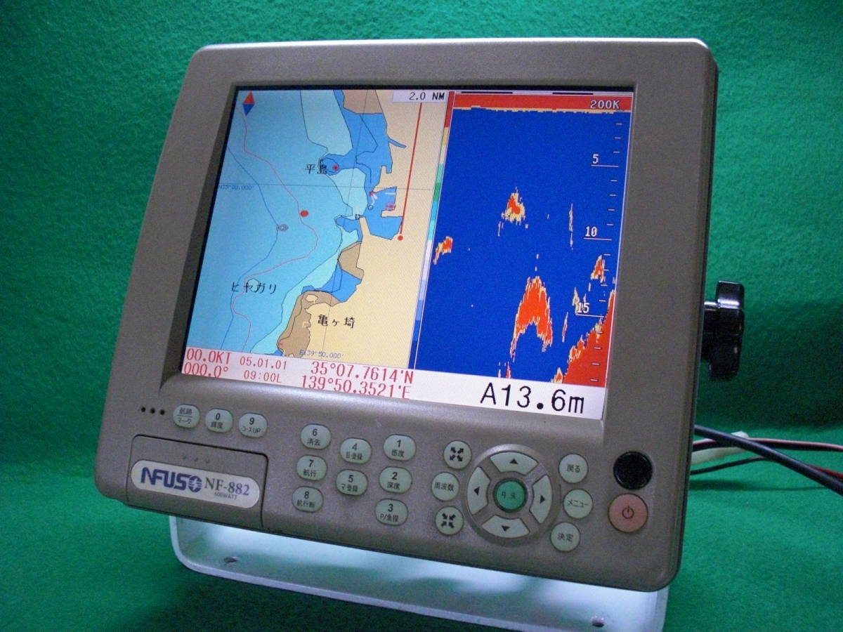 ブラケット 値下げ！ ☆ FUSO GPS 魚探 NF-882 ☆の通販 by さく's 