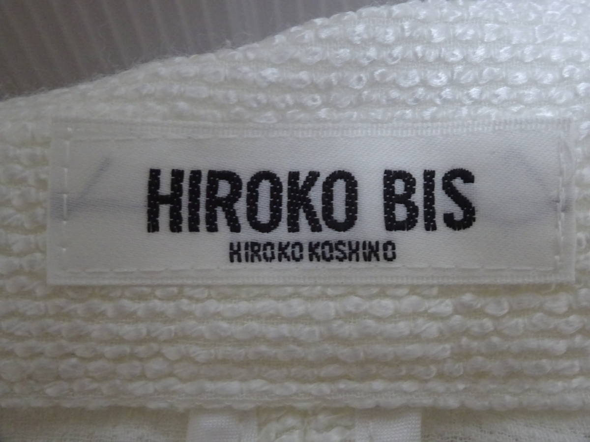 美品の方 ヒロコ ビス HIROKO BIS HIROKO KOSHINO ジャケット ホワイト 9_画像4