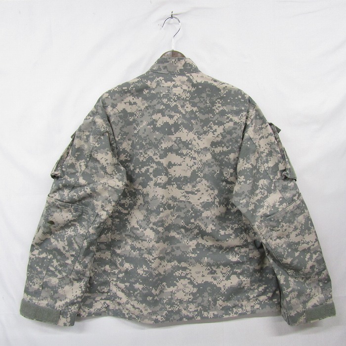 00s 美軍実物 サイズ M-R U.S. ARMY ACU デジタル カモ コンバット ジャケット リップストップ 古着 ビンテージ ミリタリー 2N2853の画像2