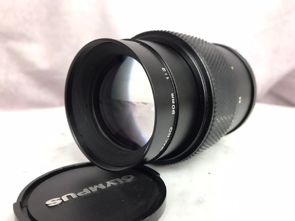 □t501 現状品★OLYMPUS オリンパス OM-SYSTEM ZUIKO AUTO-MACRO 90ｍｍ 1:2 カメラレンズ