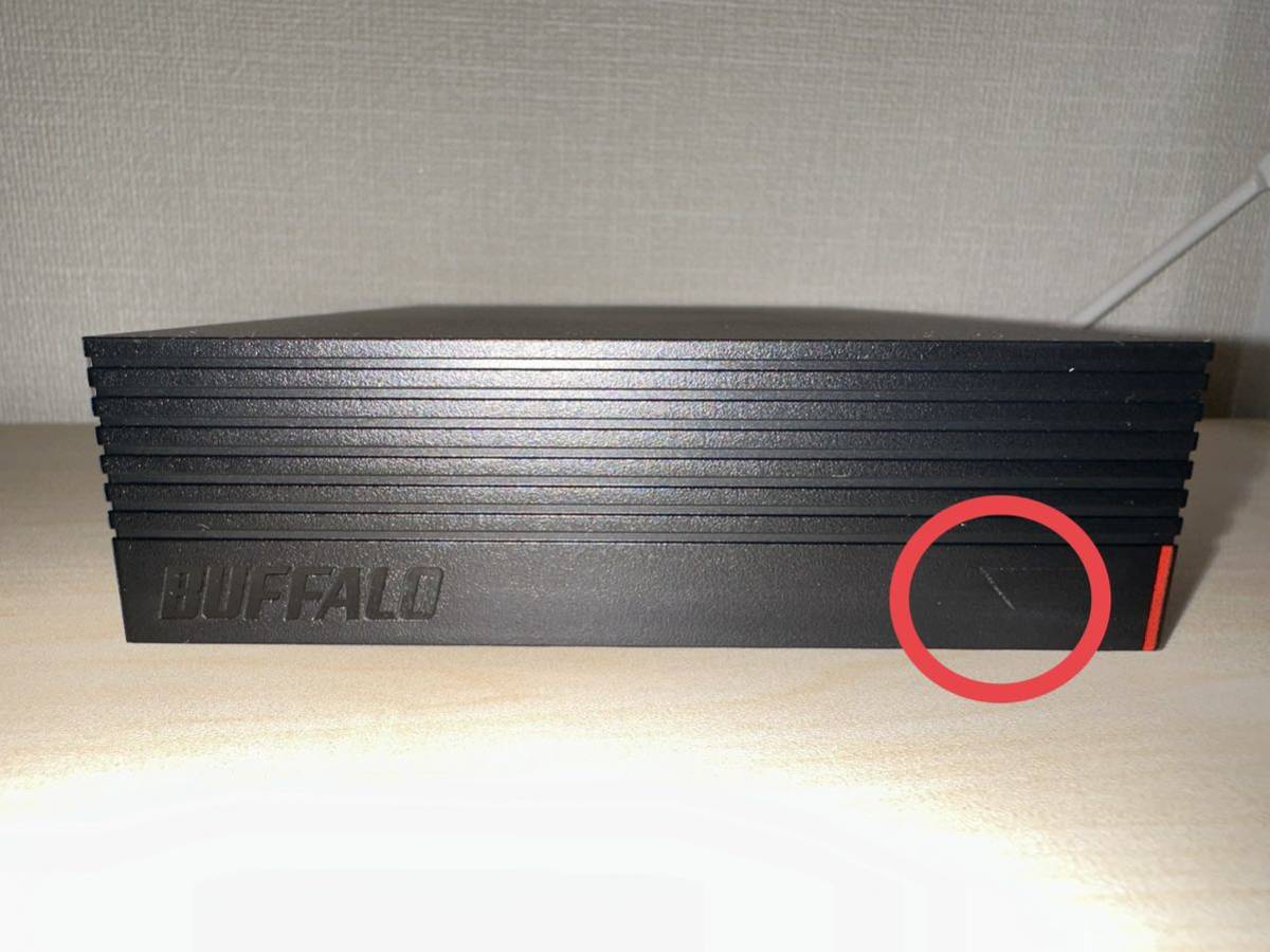 【即決】BUFFALO(バッファロー)4K対応外付けハードディスク/HD-NRLD4.0U3-BA(4TB) 外付けHDD 送料無料！_画像2