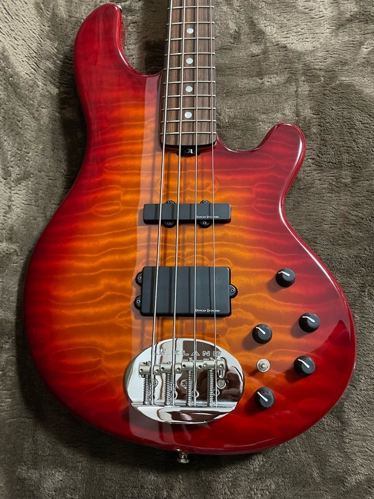 LAKLAND SK-4DX Cherry Sunburst 定価170,500円 極上キルト