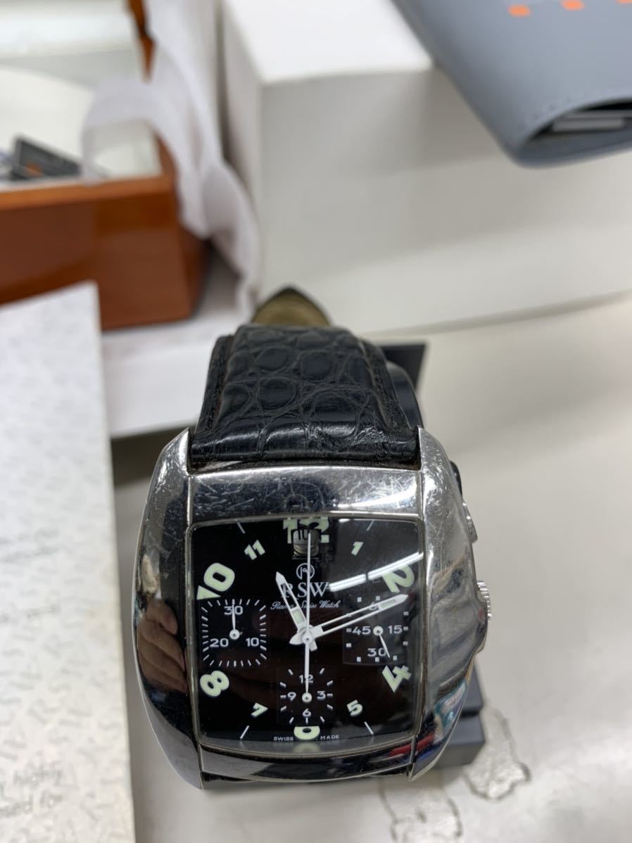 【超お買い得！】 B2893 RSW ローマ スイスウォッチ 自動巻9200-CHAC その他