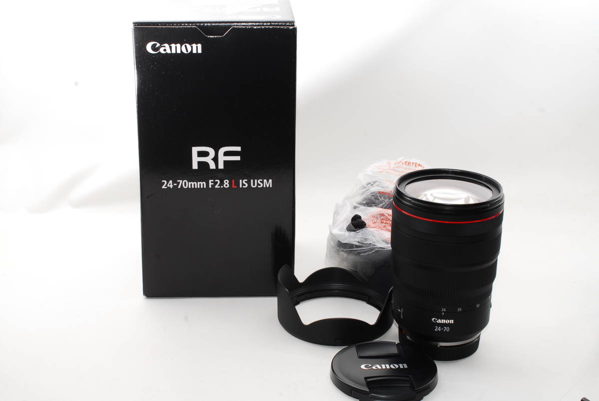 ☆キャノン Canon RF 24-70mm F2.8L IS USM☆奇跡のほぼ新品☆元箱付