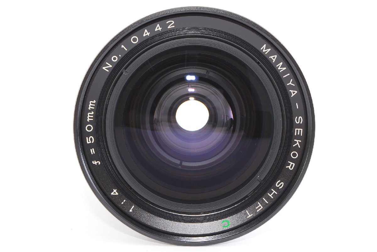 Mamiya マミヤ SEKOR SHIFT C 50mm f/4 中判 レンズ カメラ カメラ ...
