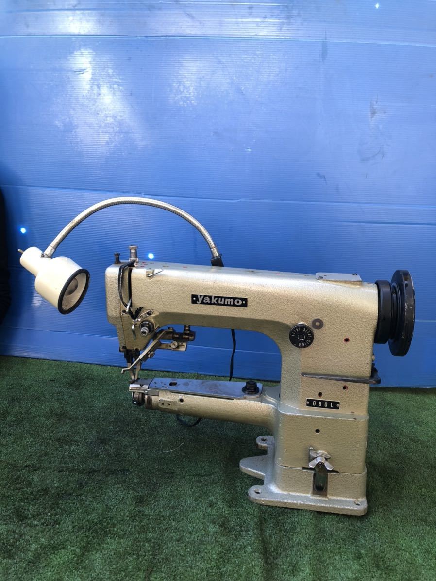 ヤフオク! - yakumo ヤクモ 680L 工業用ミシン 上下送り筒型...