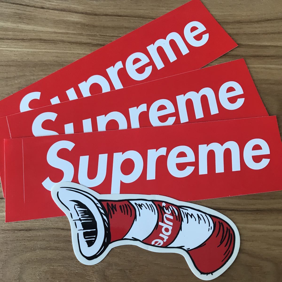 Supreme カッティング ボックスロゴ ステッカー 4枚 | www.rjflaw.com