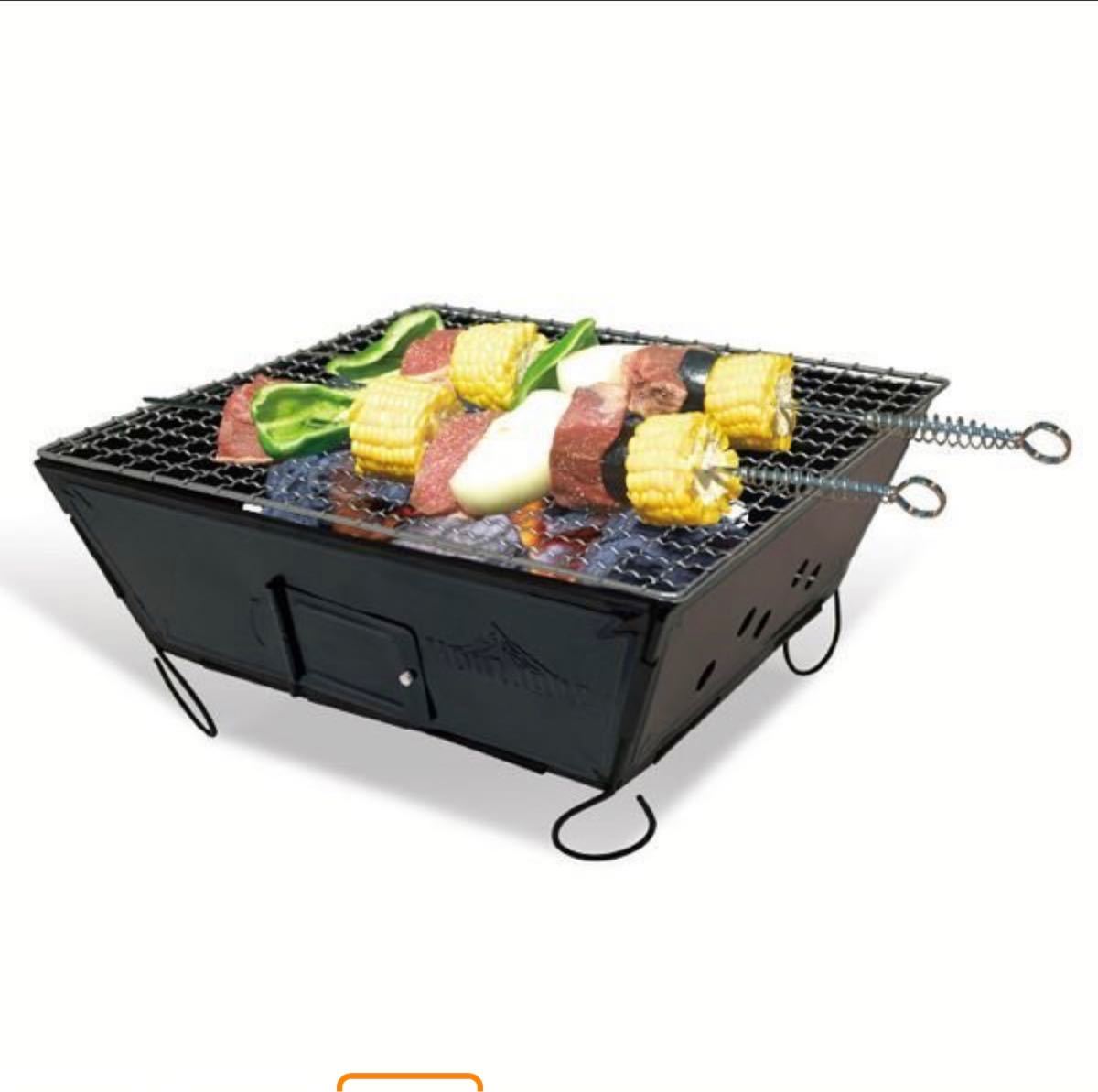 最終価格『新品未開封品』モンターナ組立式 お手軽 ＢＢＱコンロ＆パインフィールド PineField 火吹き棒セット！