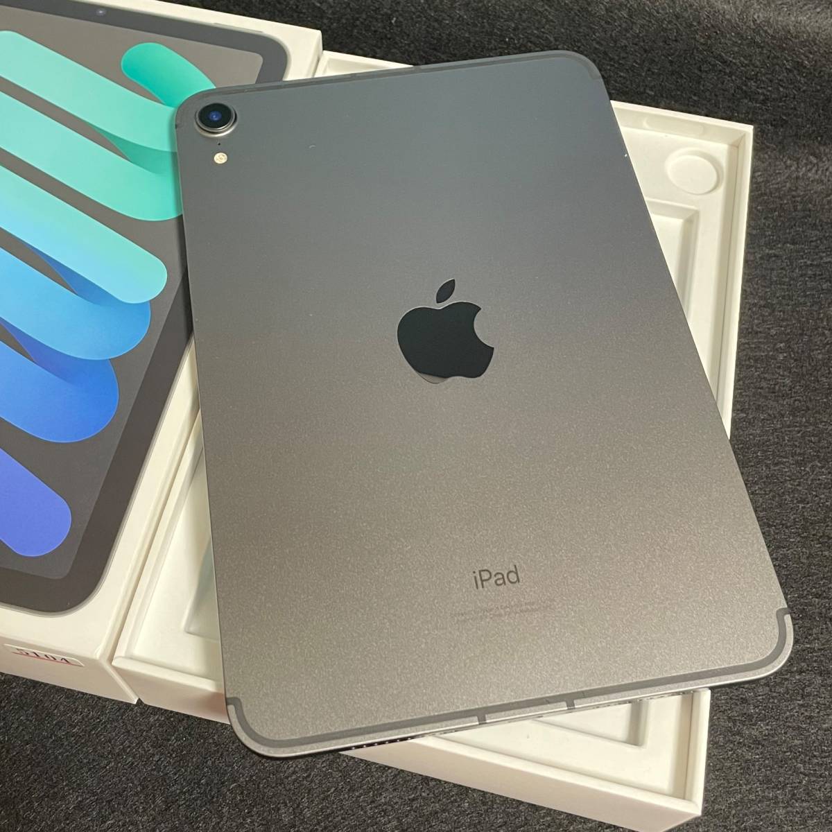 美品/SIMフリー/バッテリー100%】iPad mini 第6世代 64GB Wi-Fi+