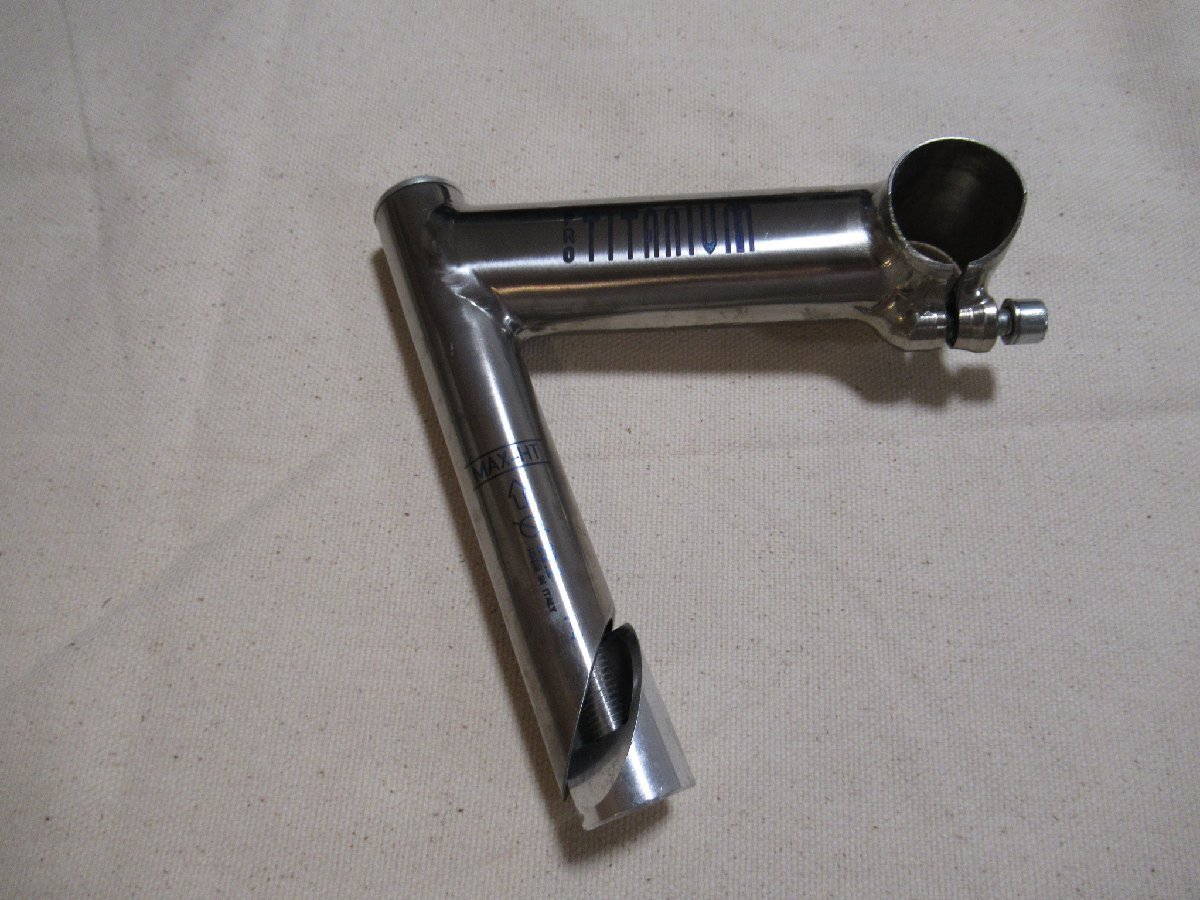 Yahoo!オークション - 3T 3ttt PRO TITANIUM ステム 110mm Yahoo!オークション - 3T 3ttt PRO TITANIUM ステム 110mm