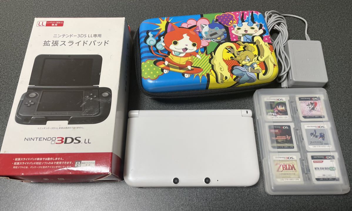 ニンテンドー3DS LL Nintendo 3DS LL ホワイト ソフト13本セット