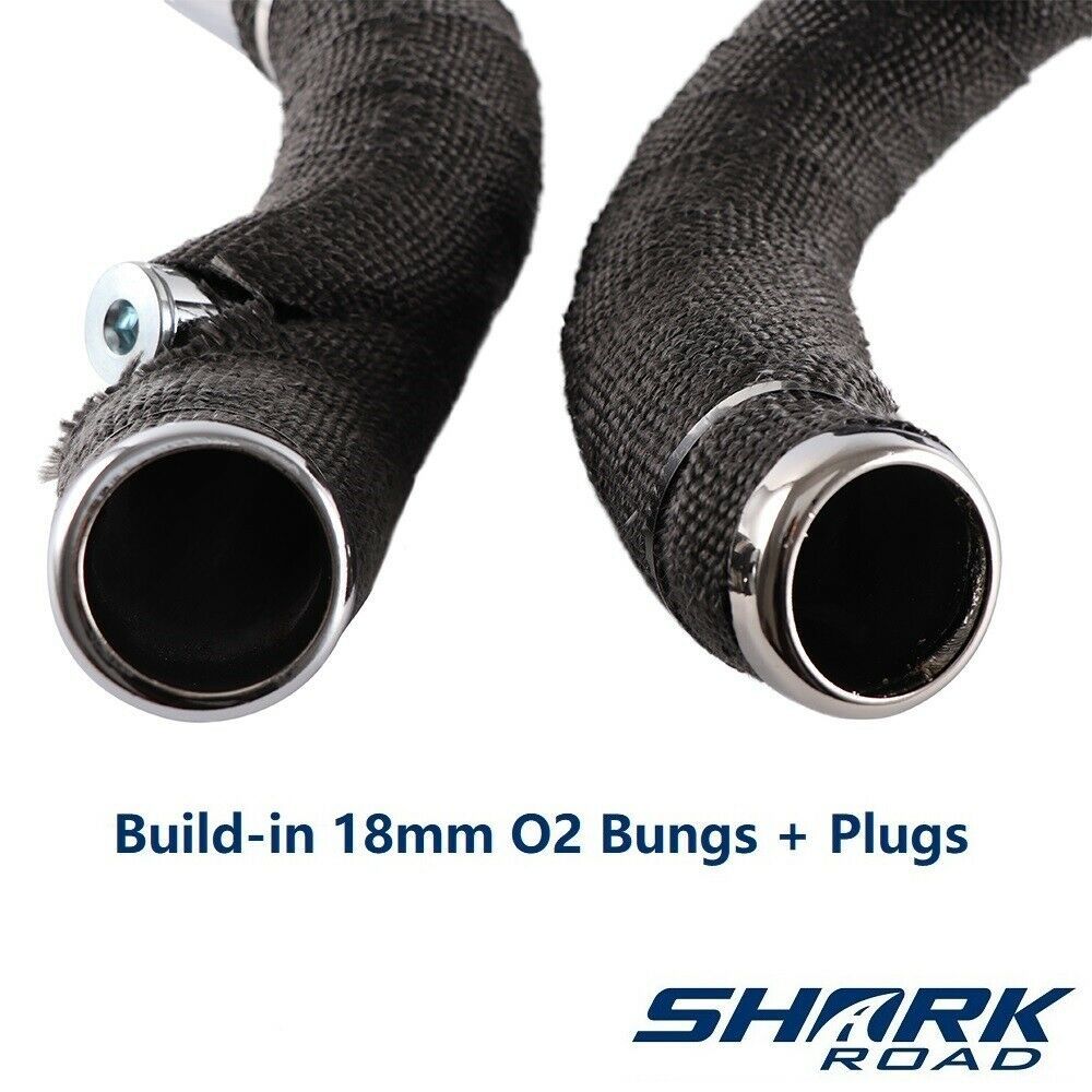 高評価の贈り物 sharkroad SHARKROAD yパイプマフラー ハーレー