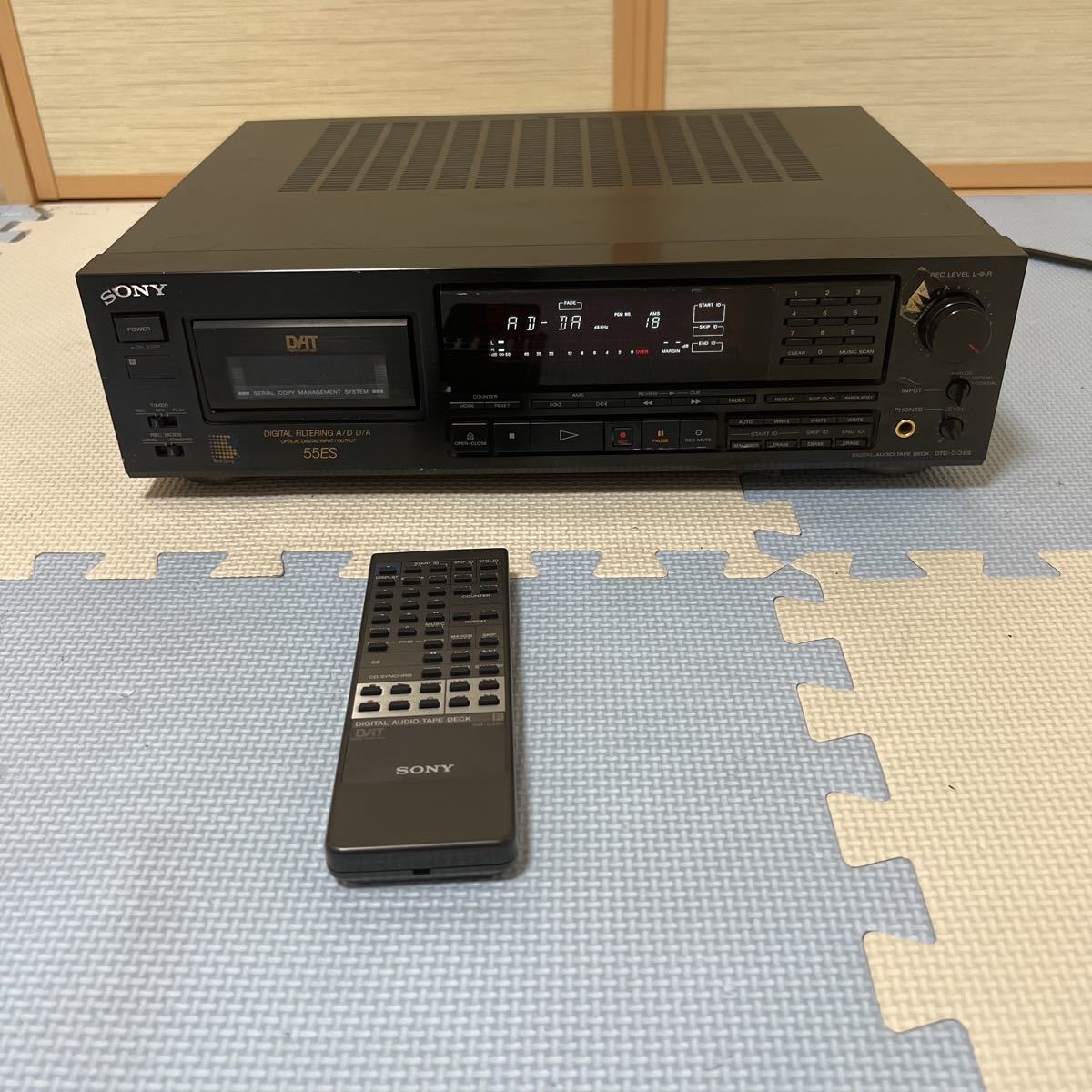 SONY DTC-55ES RM-D55A ジャンク_画像1