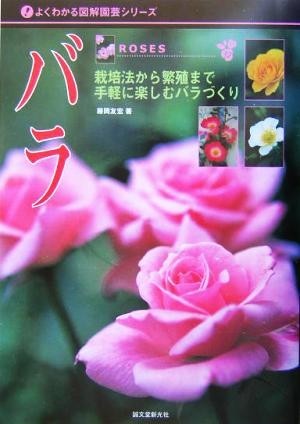 バラ 栽培法から繁殖まで、手軽に楽しむバラづくり よくわかる図解園芸シリーズ／藤岡友宏(著者)の画像1