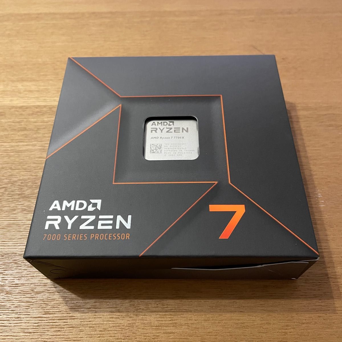 【納品書同封/国内正規品】AMD Ryzen7 7700X BOX CPU 新品未開封