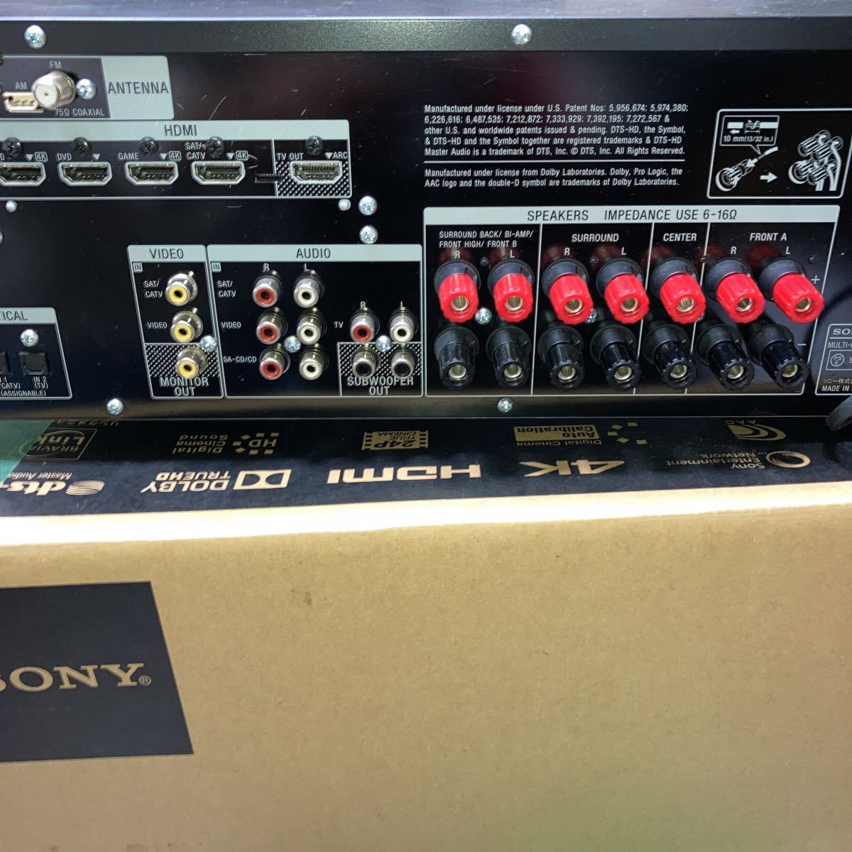 大特価 Sonyプリメインアンプ STR-DH740 中古完全ジャンク品 ソニー