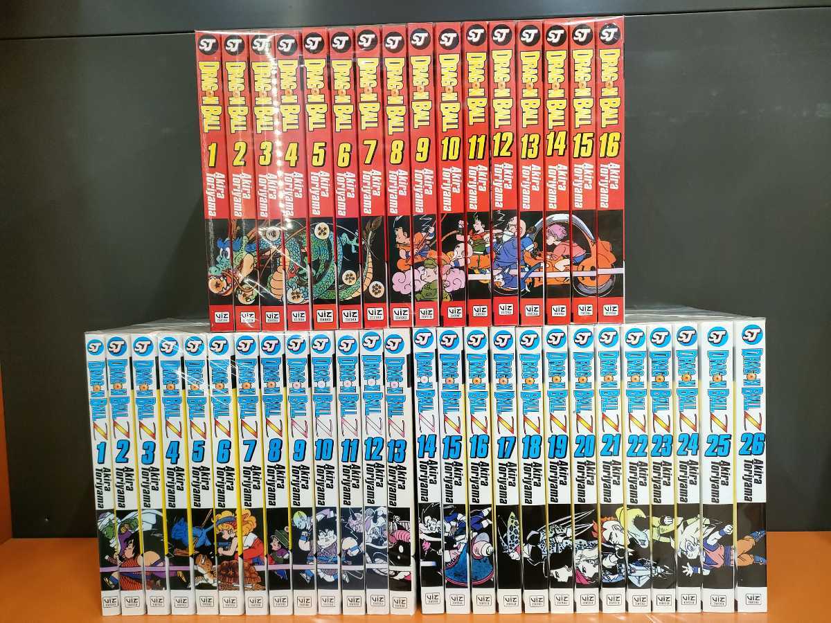 ドラゴンボール 英語版 全42冊完結セット ドラゴンボール 英語版 全42冊完結セット ドラゴンボール英語版