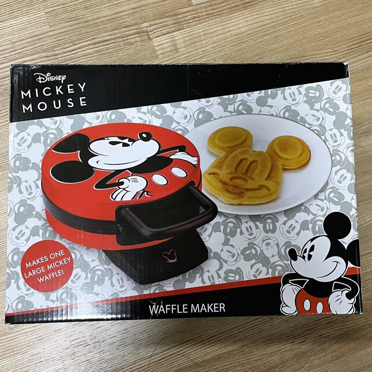 ディズニー ミッキーマウス ワッフルメーカー Disney Mickey Mouse Lmkhumenne Sk