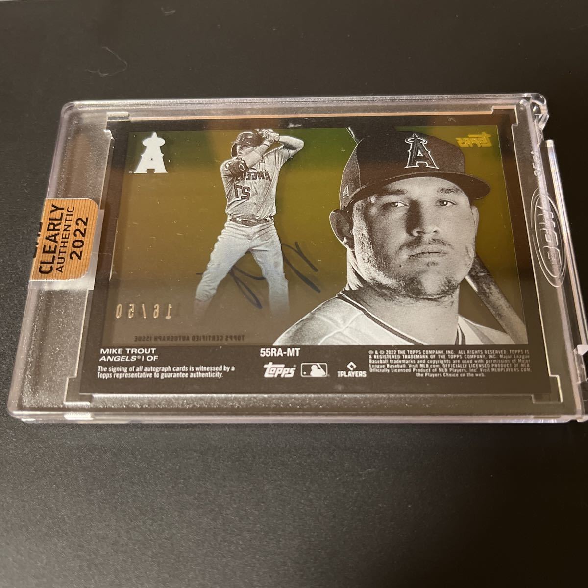 MLB 2022 Topps Clearly Mike Trout Auto /50 | www.bartislaw.com