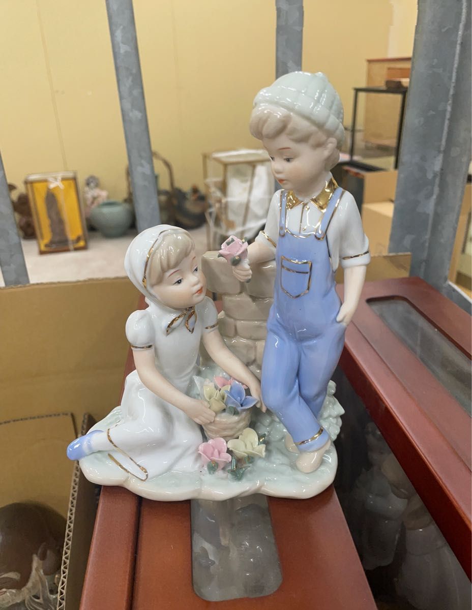 LLADRO リヤドロ 月の人形セット-