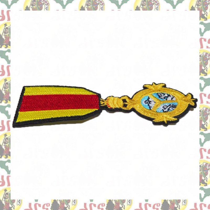 刺繍アイロンワッペン drspatch-a74 エチオピア ハイレセラシエ皇帝 ジャマイカ ラスタ ラスタカラー レゲエファッション ラスタファッショ_画像6