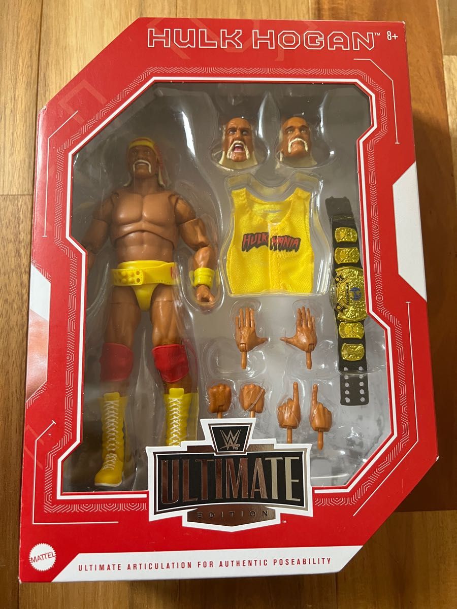 WWE ハルク・ホーガン　アルティメットエディション　フィギュア　マテル　限定品