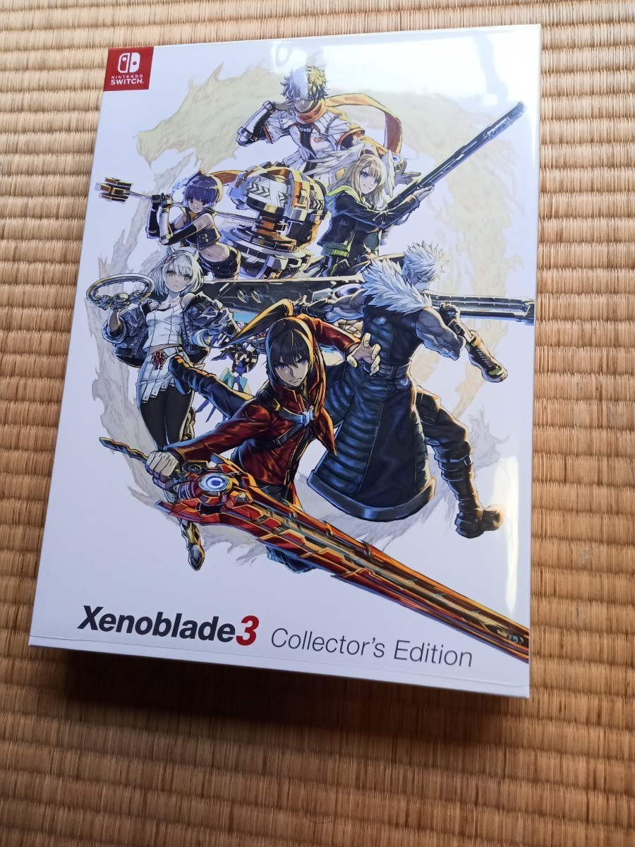 【新品未開封】 ゼノブレイド3 コレクターズエディション 限定版(ゲームカードあり) +ミオの日記帳風ノート