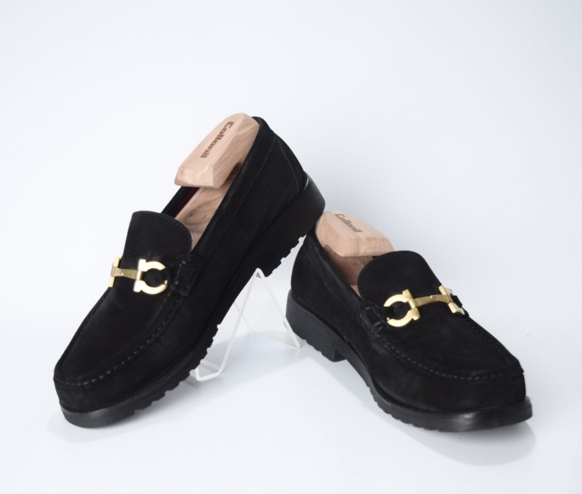 ヒール】 Salvatore Ferragamo - s143 美品 フェラガモ ガンチーニ
