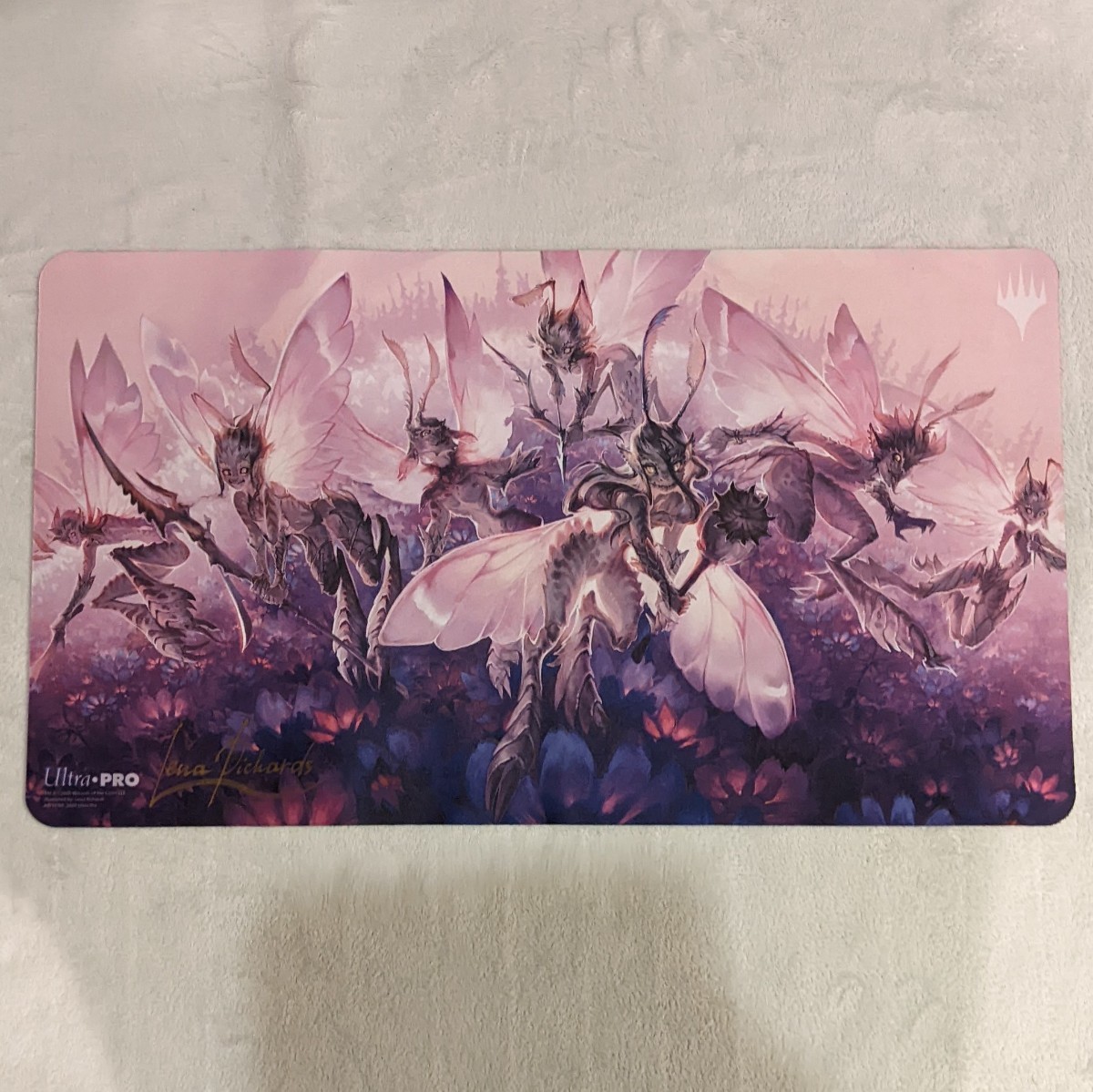 MTG 苦花/Bitterblossom Secret Lairプレイマットサイン入り MTG 苦花/Bitterblossom Secret Lairプレイマットサイン入り
