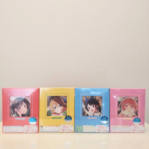 新品・送料無料】アニメBlu-ray☆「彼女、お借りします」 Blu-ray 全4