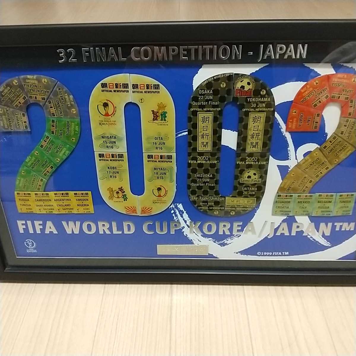 2002FIFAワールドカップ グループリーグ対戦カードピンバッジセット_画像1