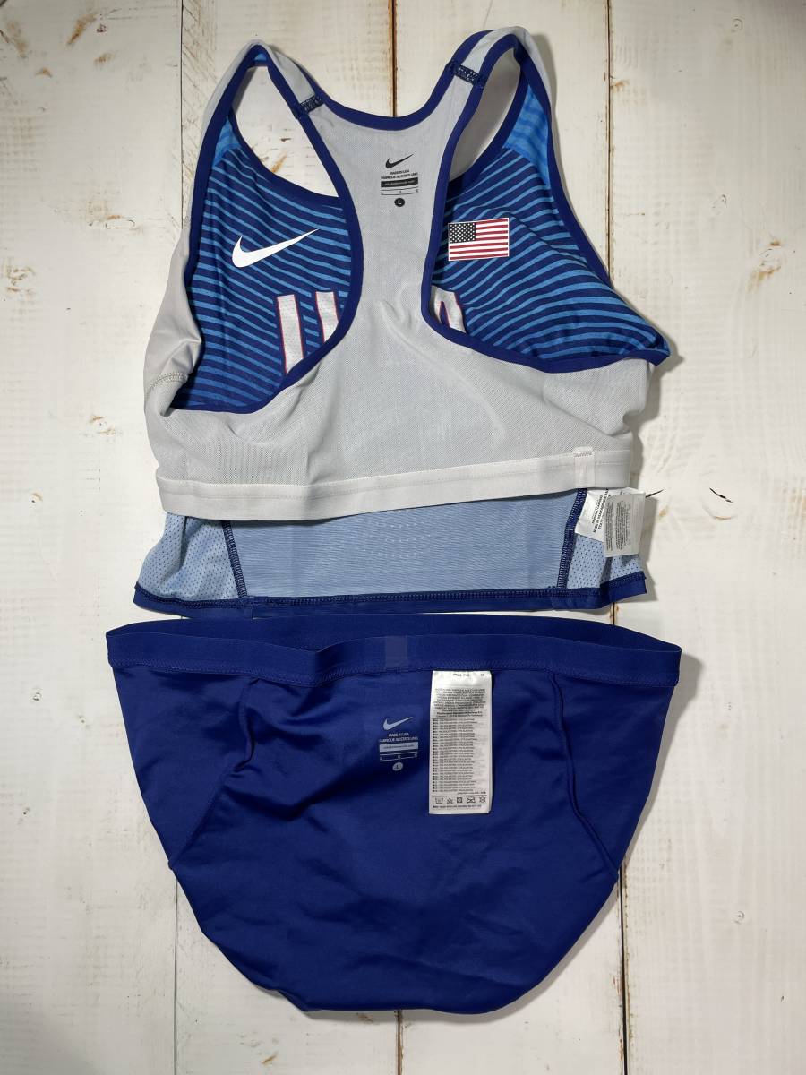NIKE ナイキ アメリカ代表 女子陸上 ユニフォーム レーシング NIKE ナイキ アメリカ代表 女子陸上 ユニフォーム レーシング