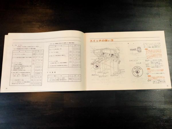 日産　シルビア　S110/PS110　取扱説明書　1979年3月発行　84ページ_画像8