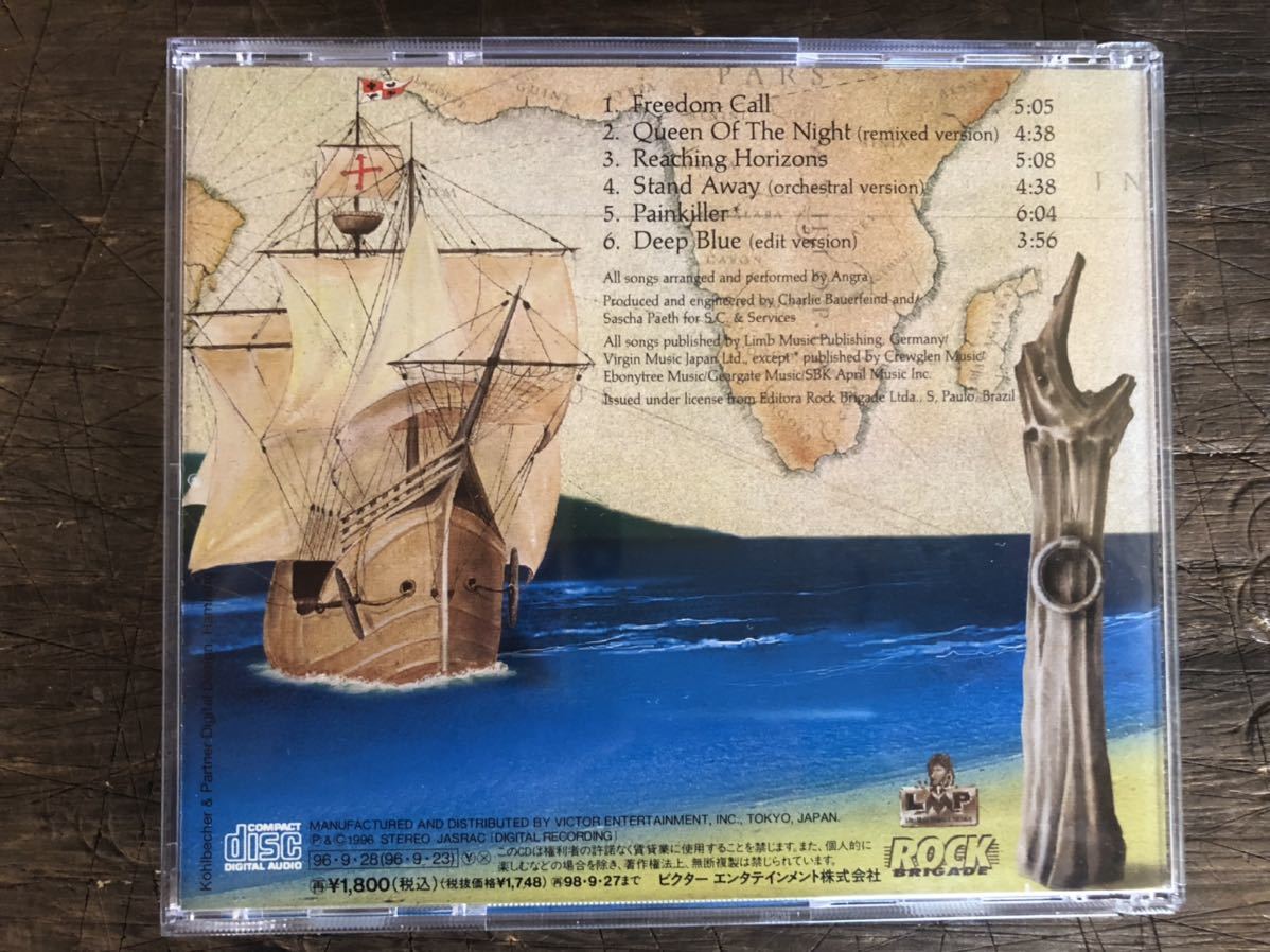 [CD]Freedom Call フリーダム・コール(Mini Album)④ / Angra アングラ 初回生産盤_画像4