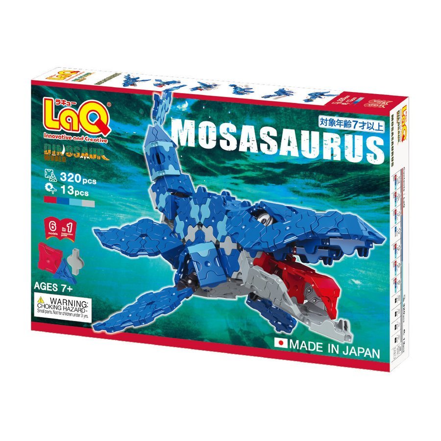 即有 新品未開封 LaQ ラキュー ダイナソーワールド モササウルス Mosasaurus 恐竜 ヨシリツ 同梱可 宅急便 送料850円～の画像1