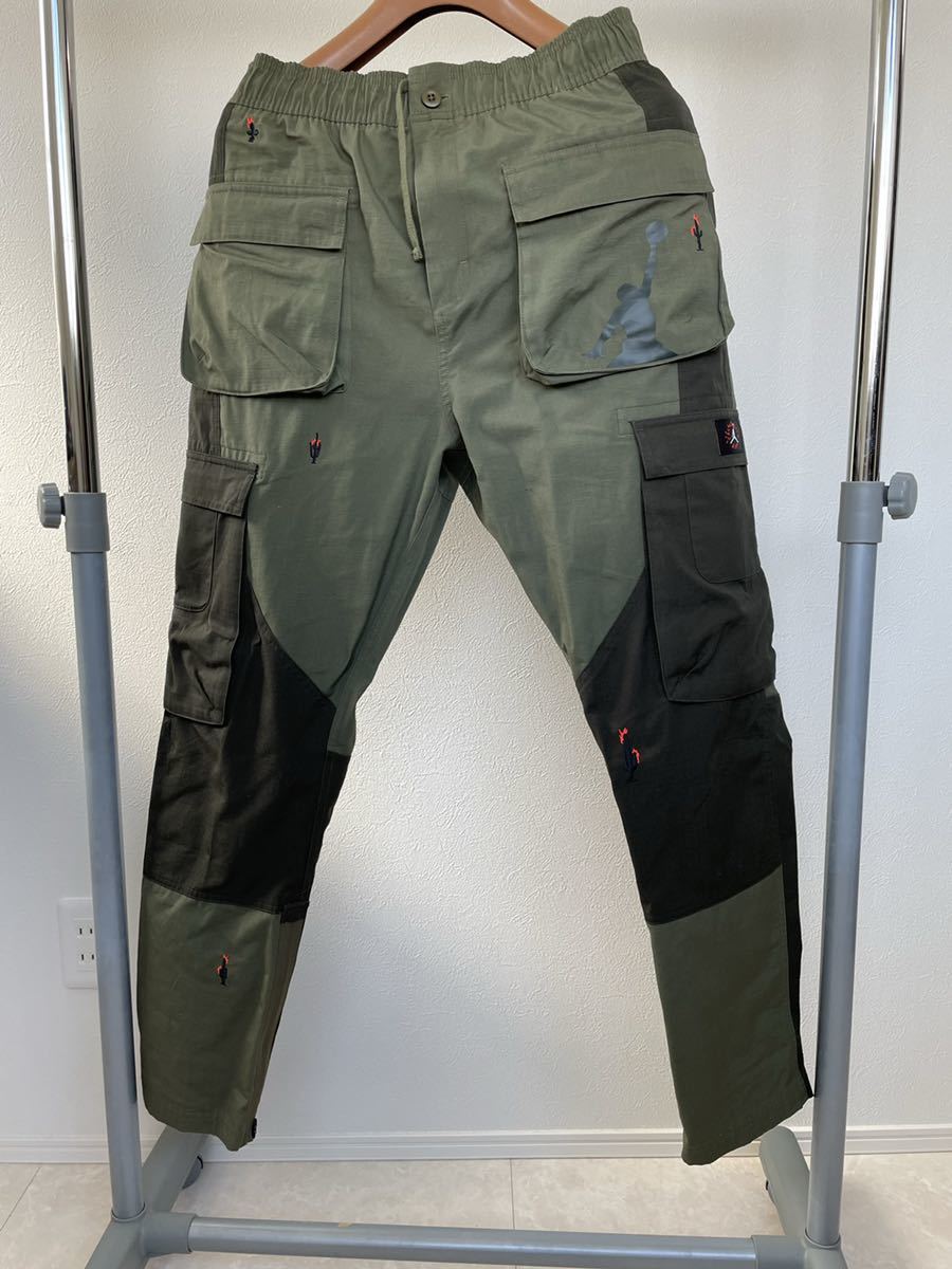 販売初売 TRAVIS SCOTT JORDAN CACTUS JACK カーゴパンツ ワークパンツ