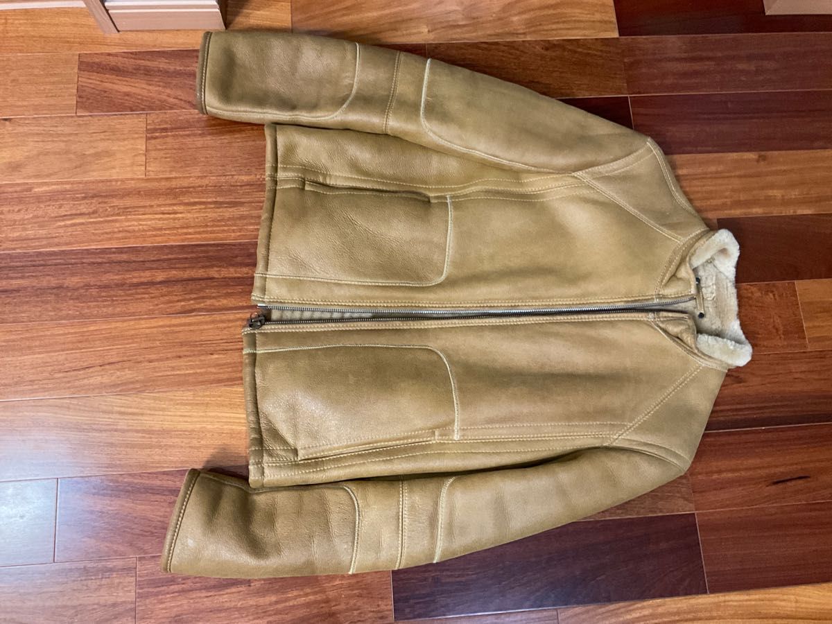HUGO BOSS羊革ブルゾン メンズファッション ジャケット
