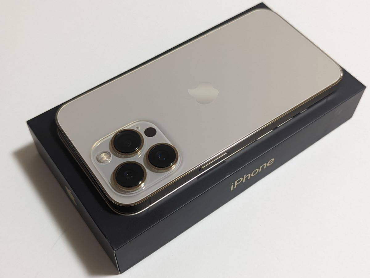 香港版 iPhone 13 Pro 256GB ゴールド SIMフリー シャッター音無し