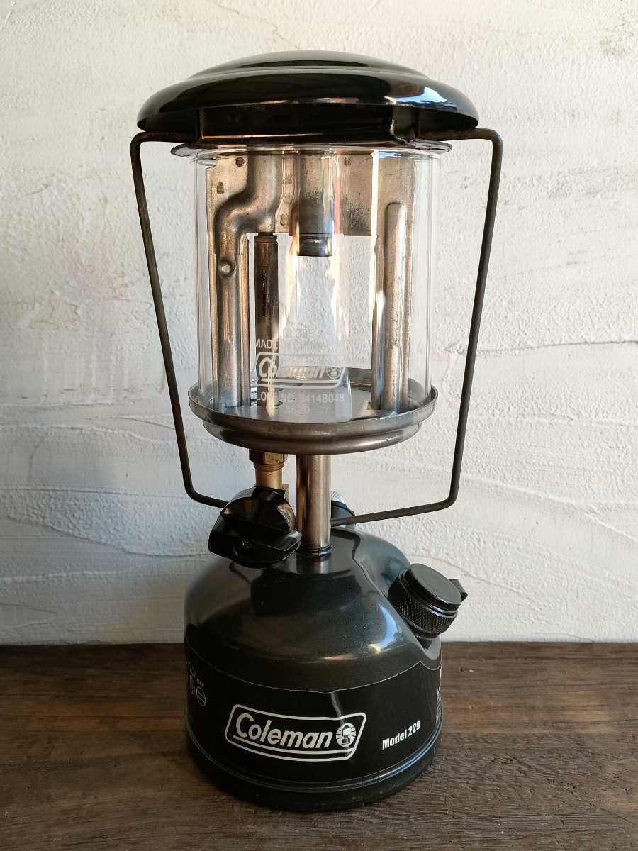2008年5月製 美品 コールマン小型ランタンPEAK1 MODEL229 | cprc.org.au