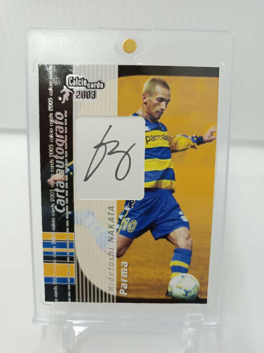 Yahoo!オークション - 中田英寿 直筆サインカード Panini Calcio Yahoo!オークション - 中田英寿 直筆サインカード Panini Calcio