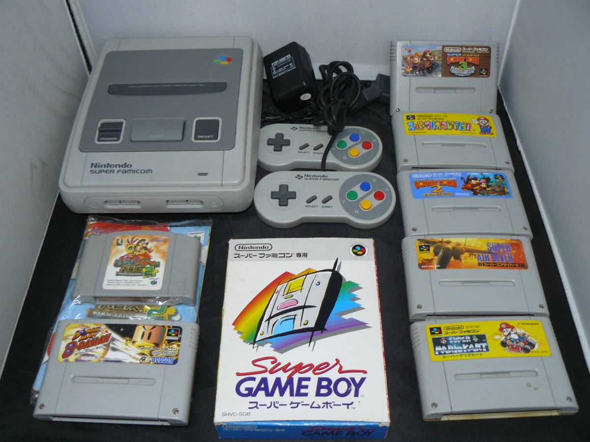 上等 後期型 スーパーファミコン本体 SNS APU01 中古品 本体のみ