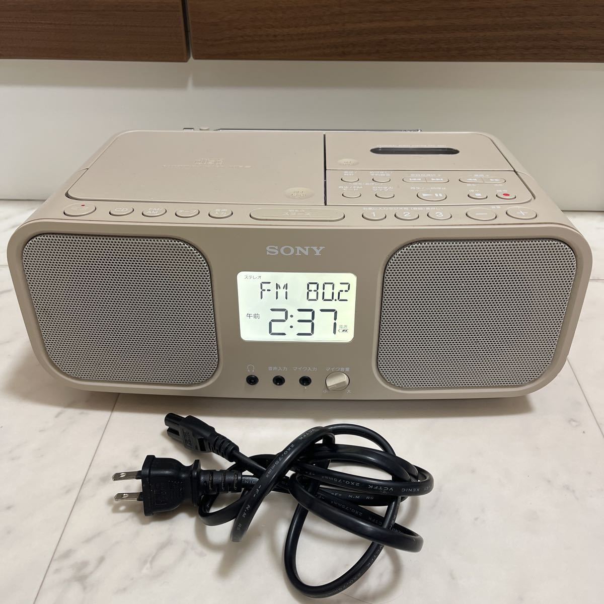 ヤフオク! - SONY CDラジカセ CFD-S401 パーソナルオーデ...