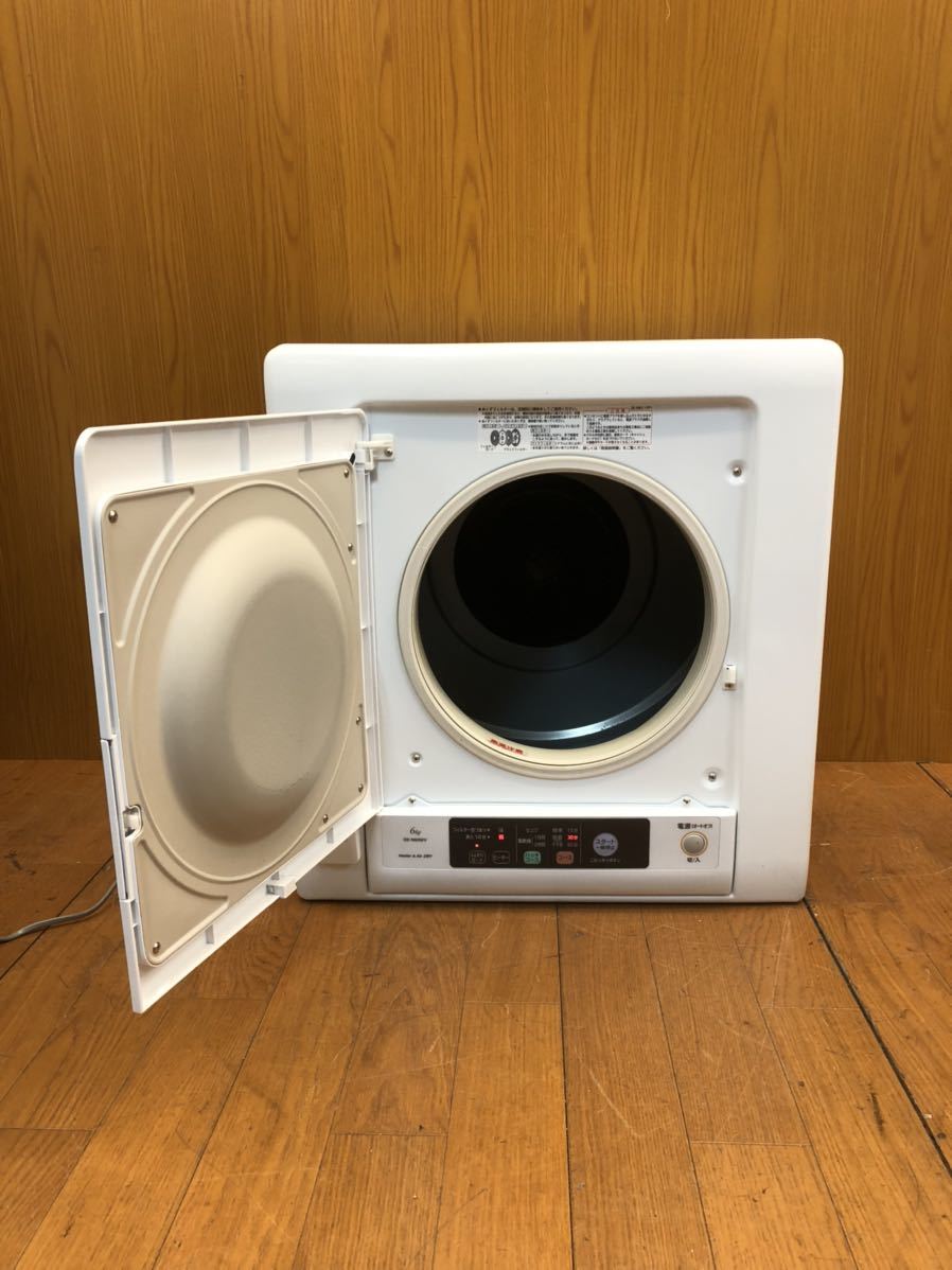 ★動作品★日立★2018年製★DE-N60WV★除湿形電気衣類乾燥機★6.0kg★ヒーター乾燥＆風乾燥★HITACHI★幅630×奥行516×高さ670★SR（K380)_画像3