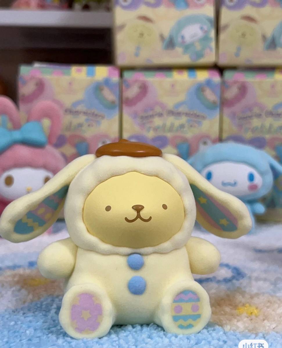 MINISO за границей ограничение Sanrio ... уголок серии мой meroti Pom Pom Purin ki Kirara фигурка нераспечатанный 6 штук входит ассортимент box 