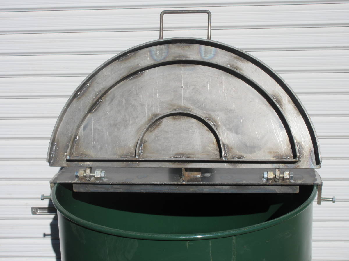 51 蓋 ドラム缶焼却炉にどうぞ。 ドラム焼却炉ベース200L缶 (灰口カット缶のみ)